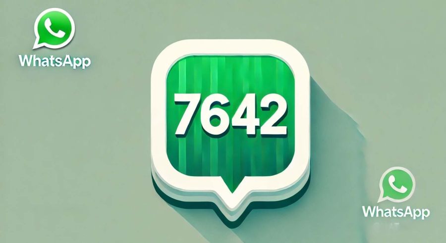 ¿Has recibido el número 7642 en WhatsApp? Esto es lo que significa